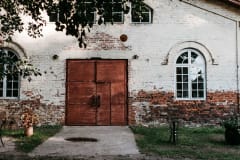 Old rolling shop at the Mathildedal Iron Works.