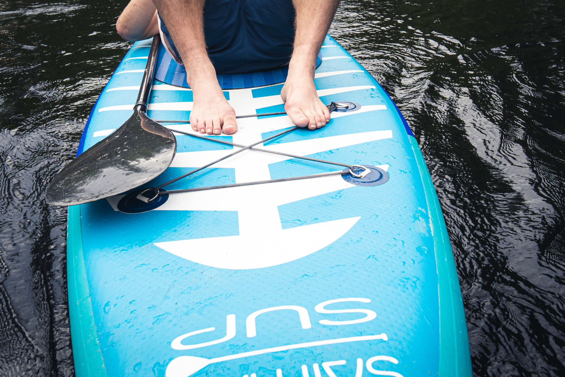SUP-boarding on lake Pielinen