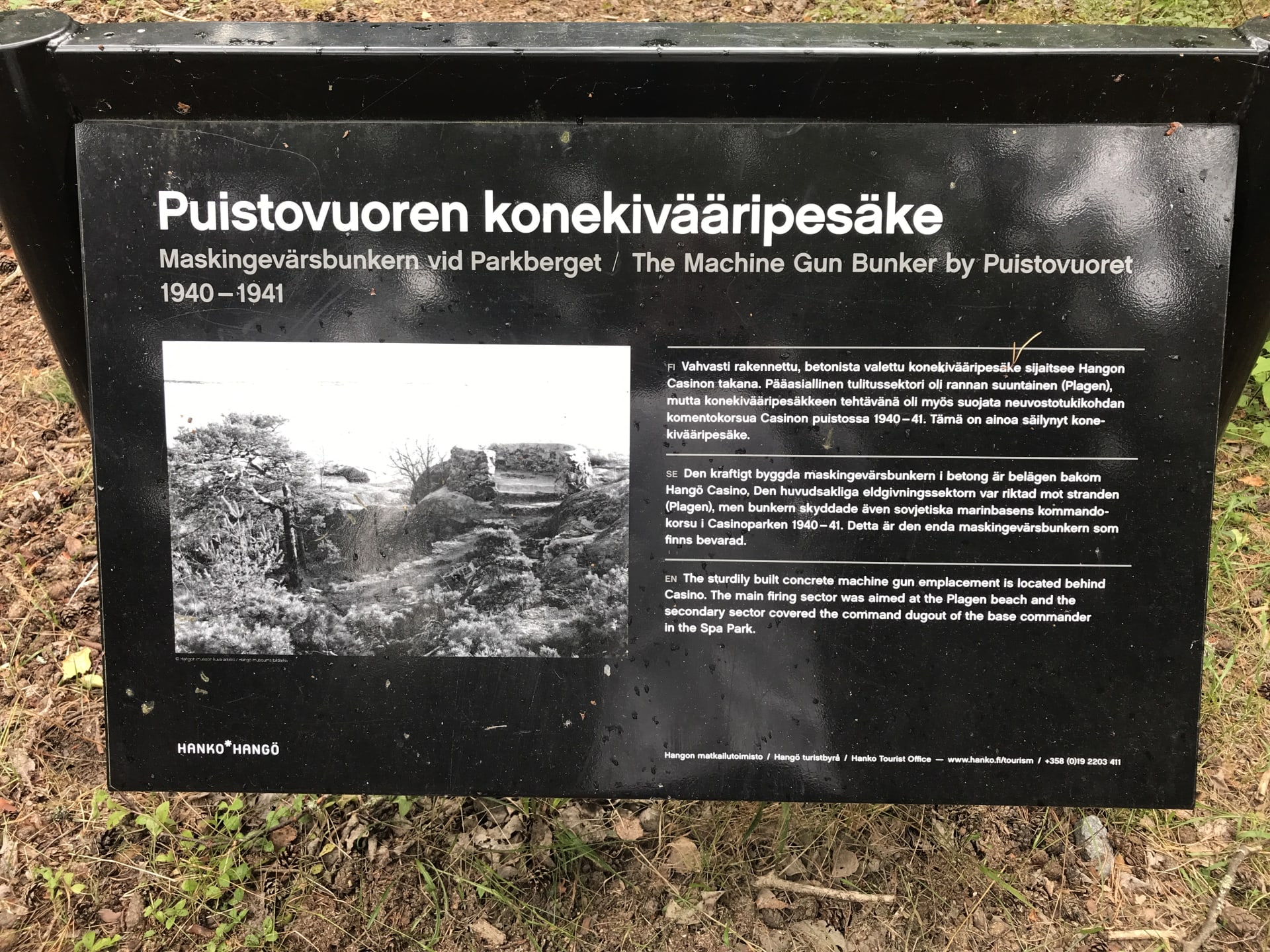Guided walking tour "Hanko during World War II"