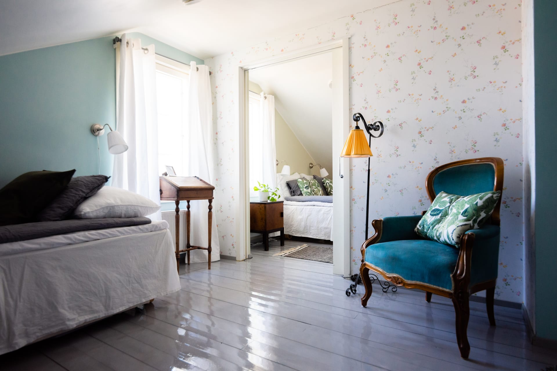 Hotel Hyppeis also accommodates families in this beautiful room Hotel Hyppeis also accommodates families in this beautiful room