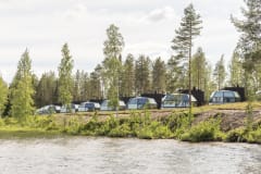 Arctic Igloos during summer time