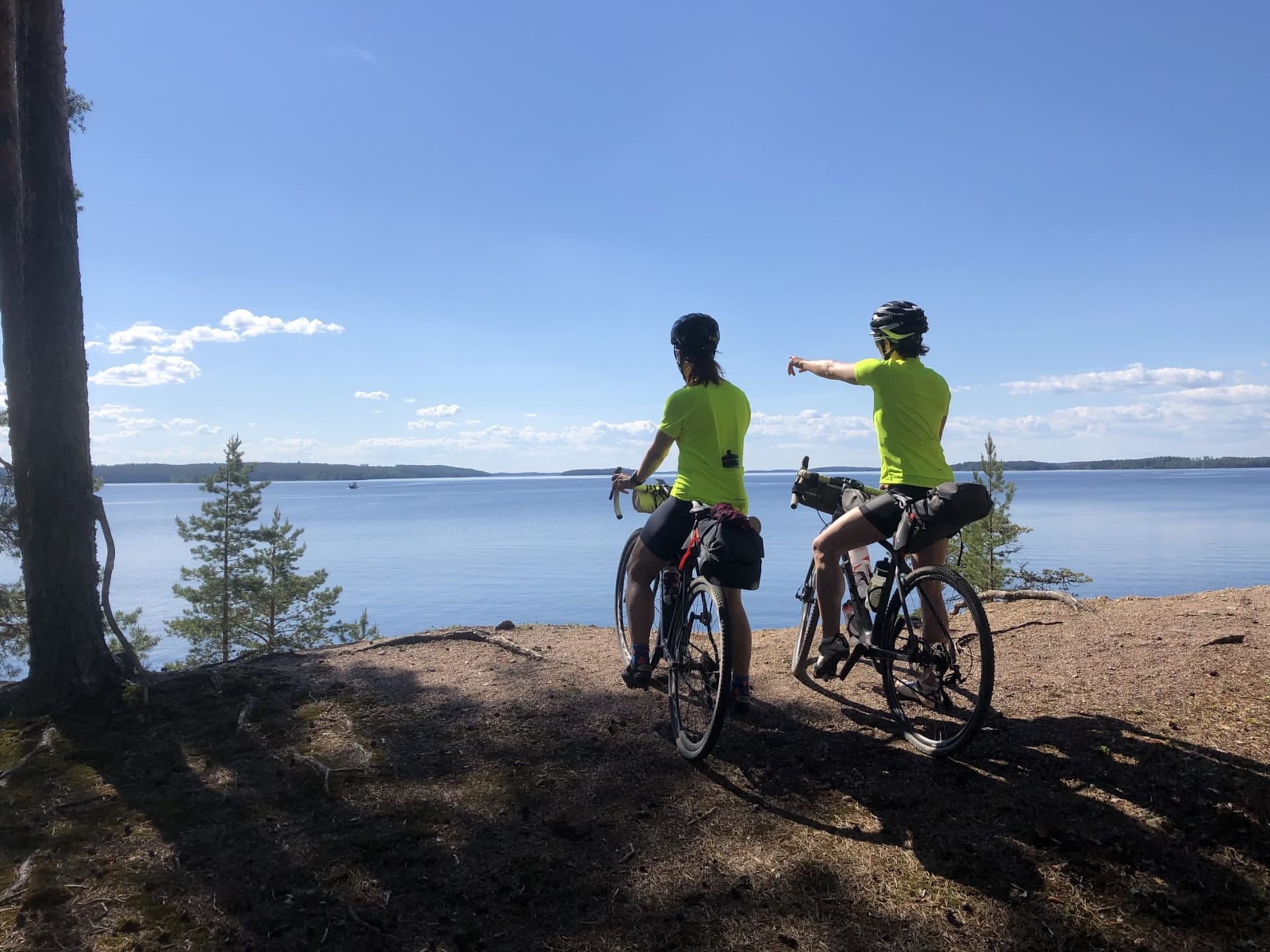 Cycling adventure holiday by Lake Saimaa