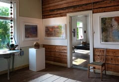 Exhibition space of Taidepappila Art Center