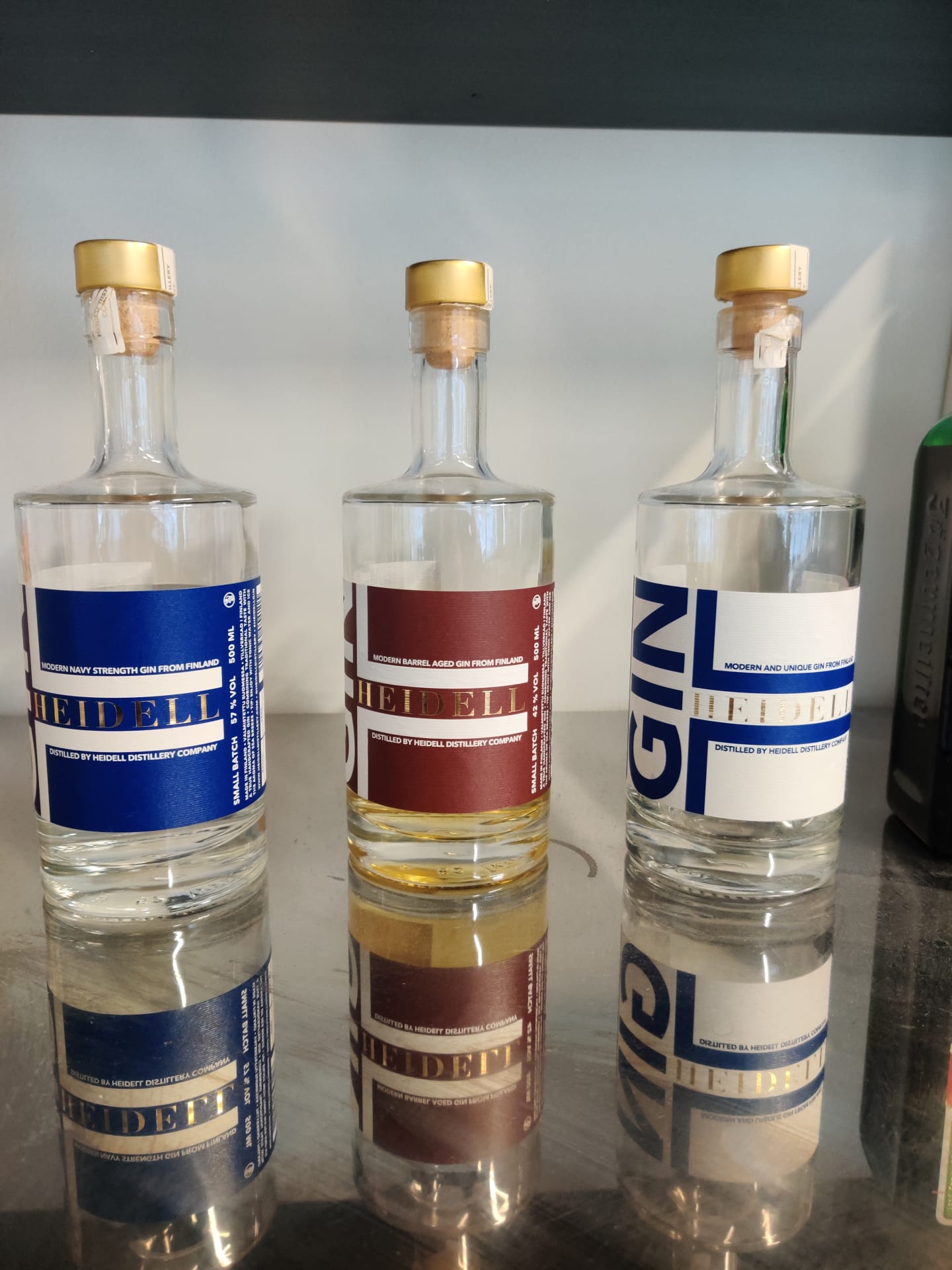 Lokal gin från Heidell destillery Lokal gin från Heidell destillery