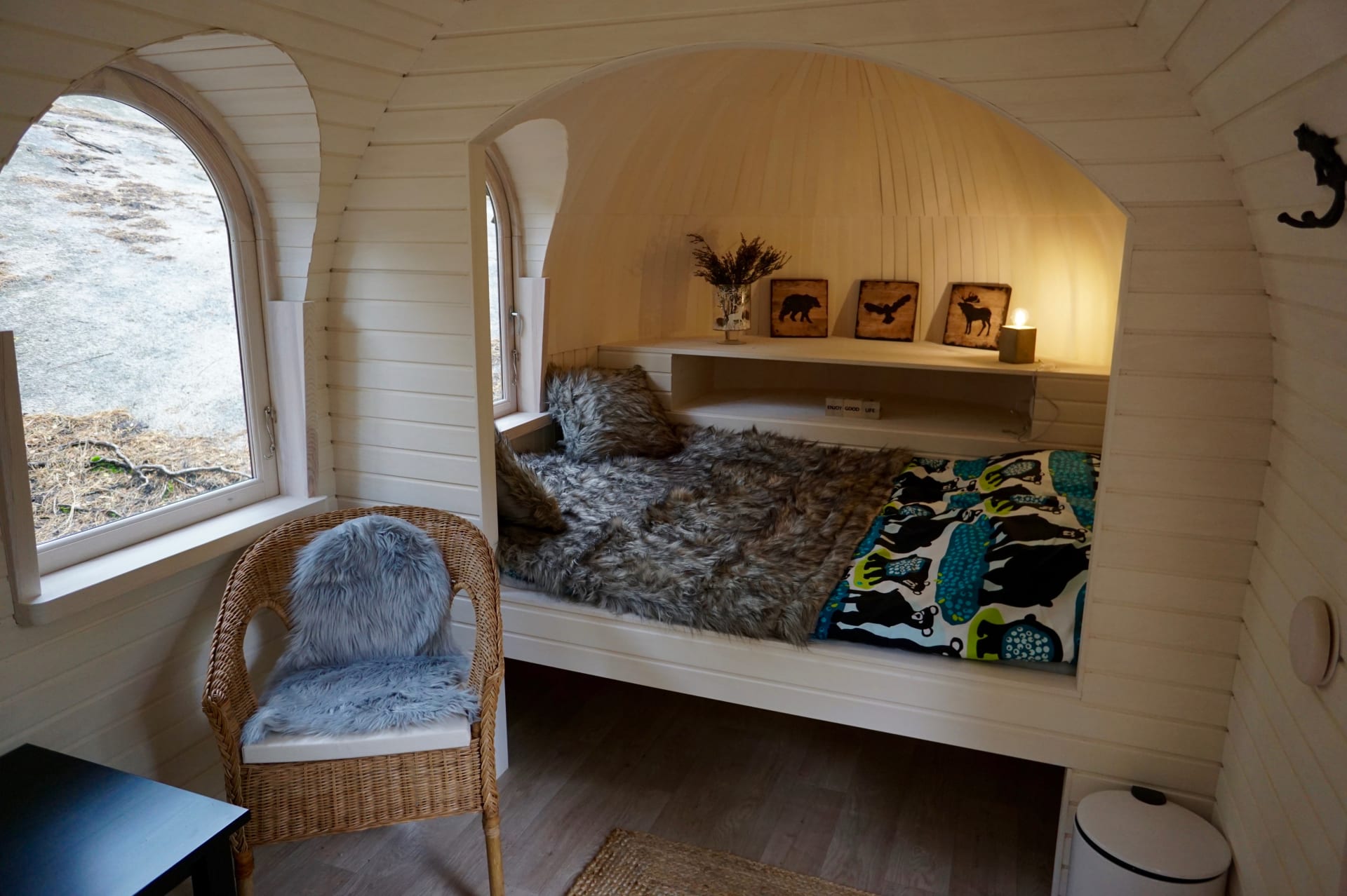 Double bed.