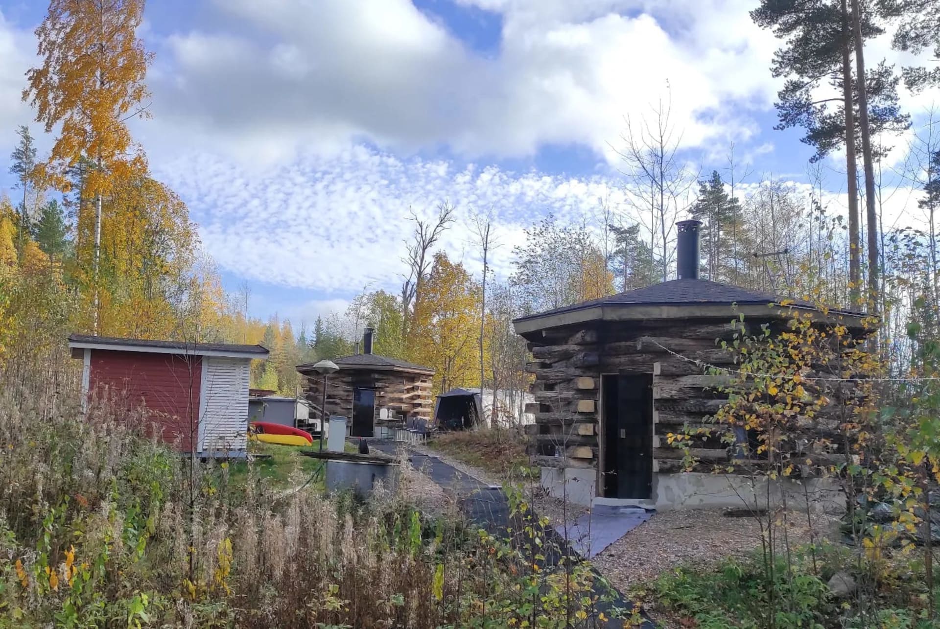 Our new smoke saunas