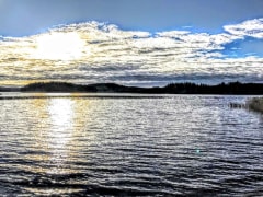 Järvimaisema rannalta, Villa Paasirinne A