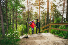 Kirkkoharju exercise trail