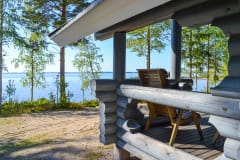 Lake views from a cabin in the Lakeland