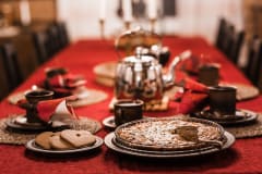 Yksityinen illallinen kodissamme