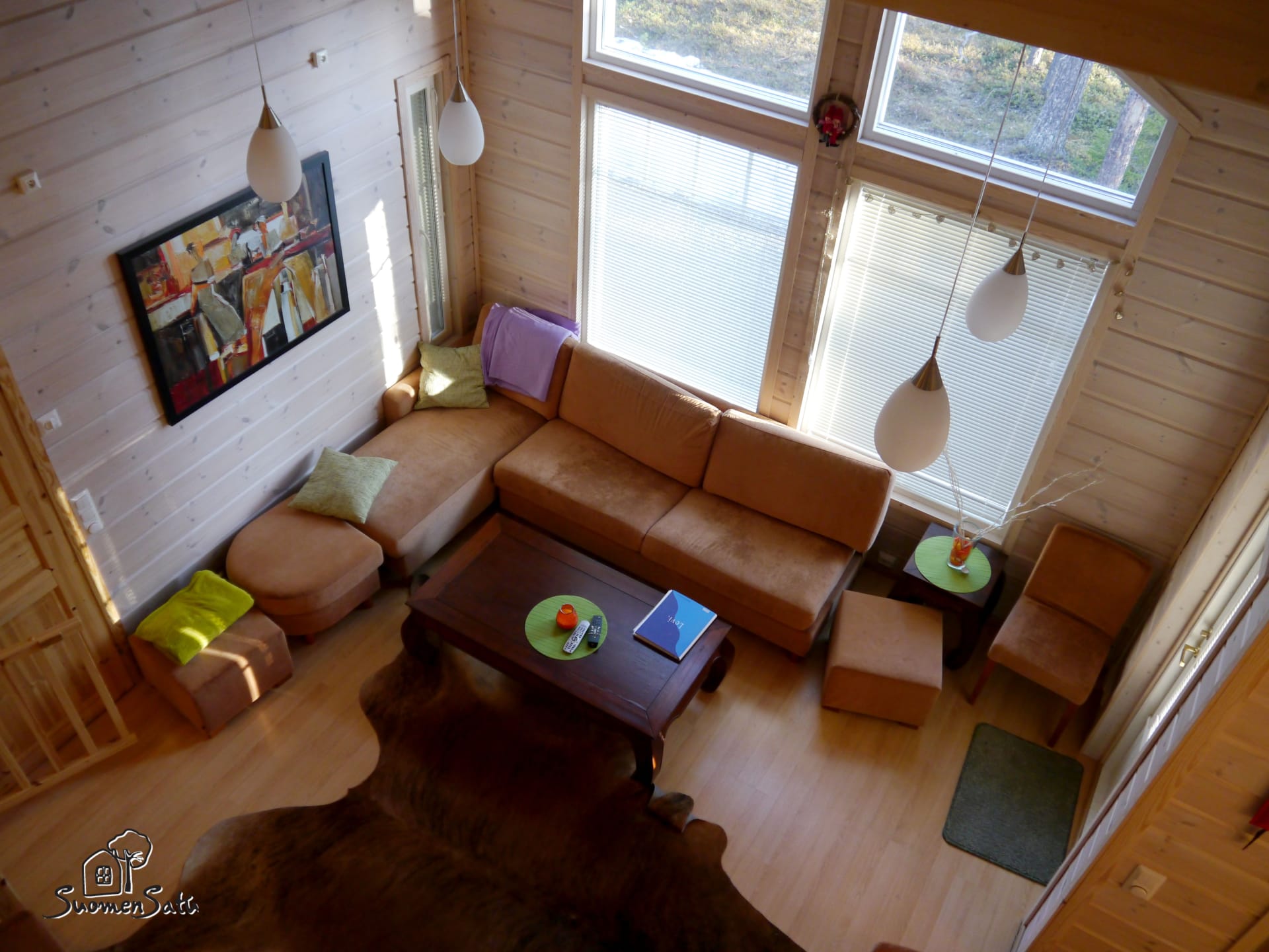 Convertible sofa in the Living room