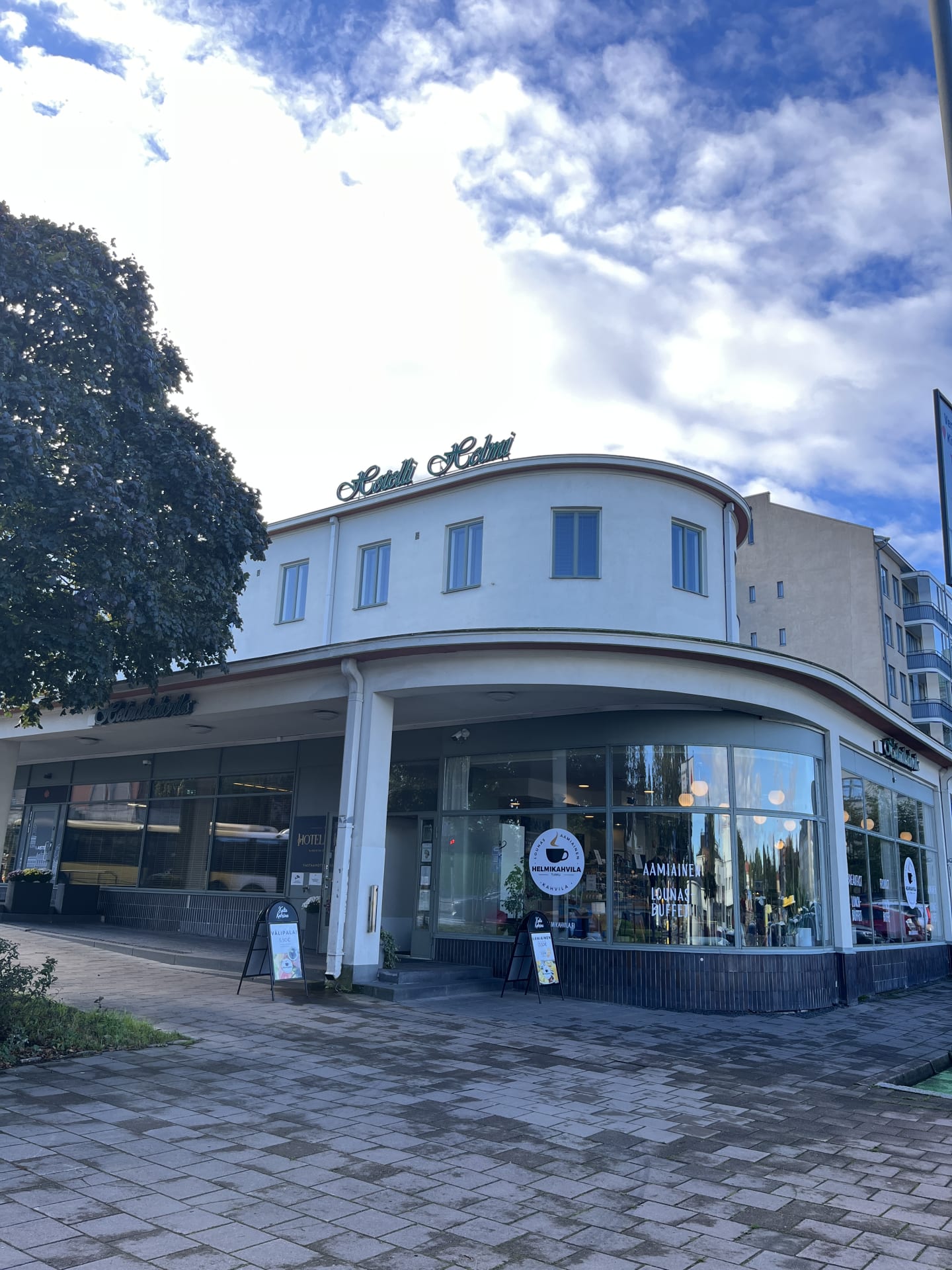 Hotelli Helmi, ulkokuva.