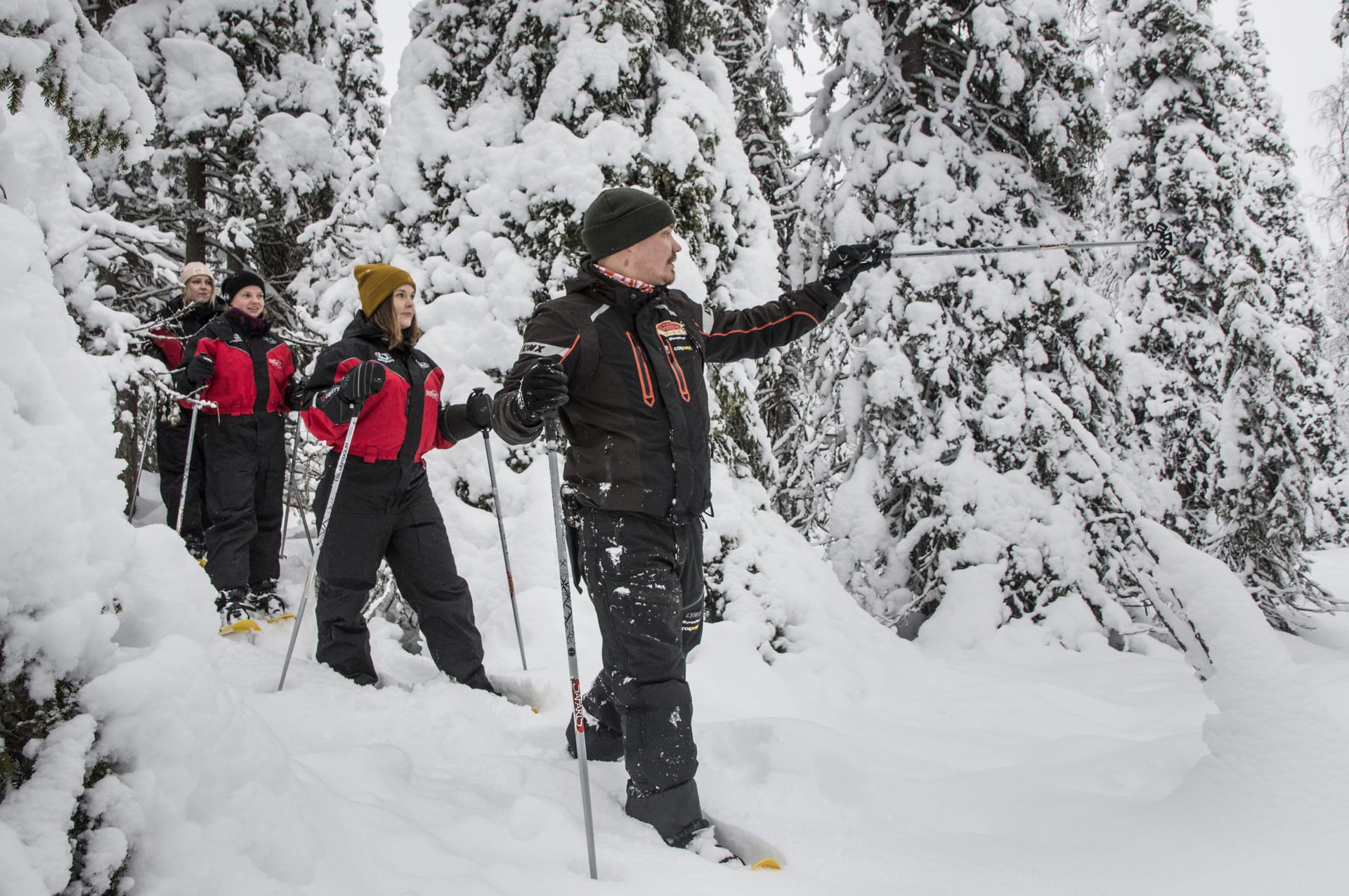 Snowshoeing
