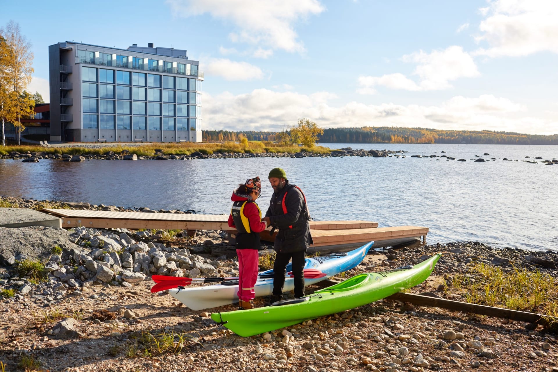 Kayaking Tour on lake Pielinen