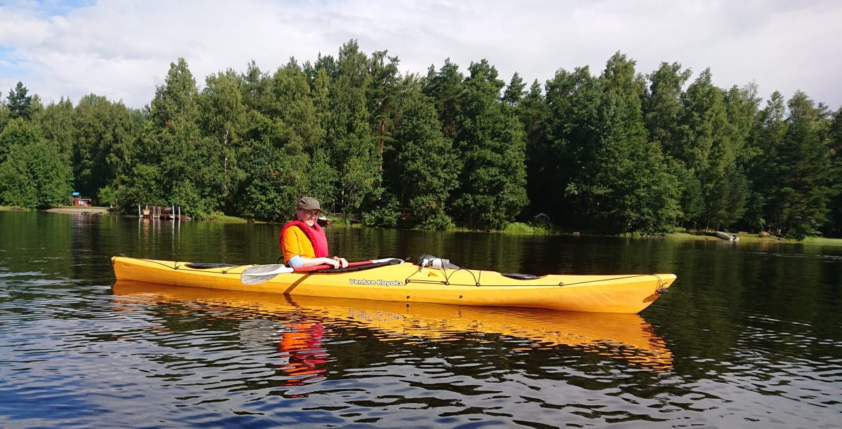 Kayak rent in Liesjärvi National Park