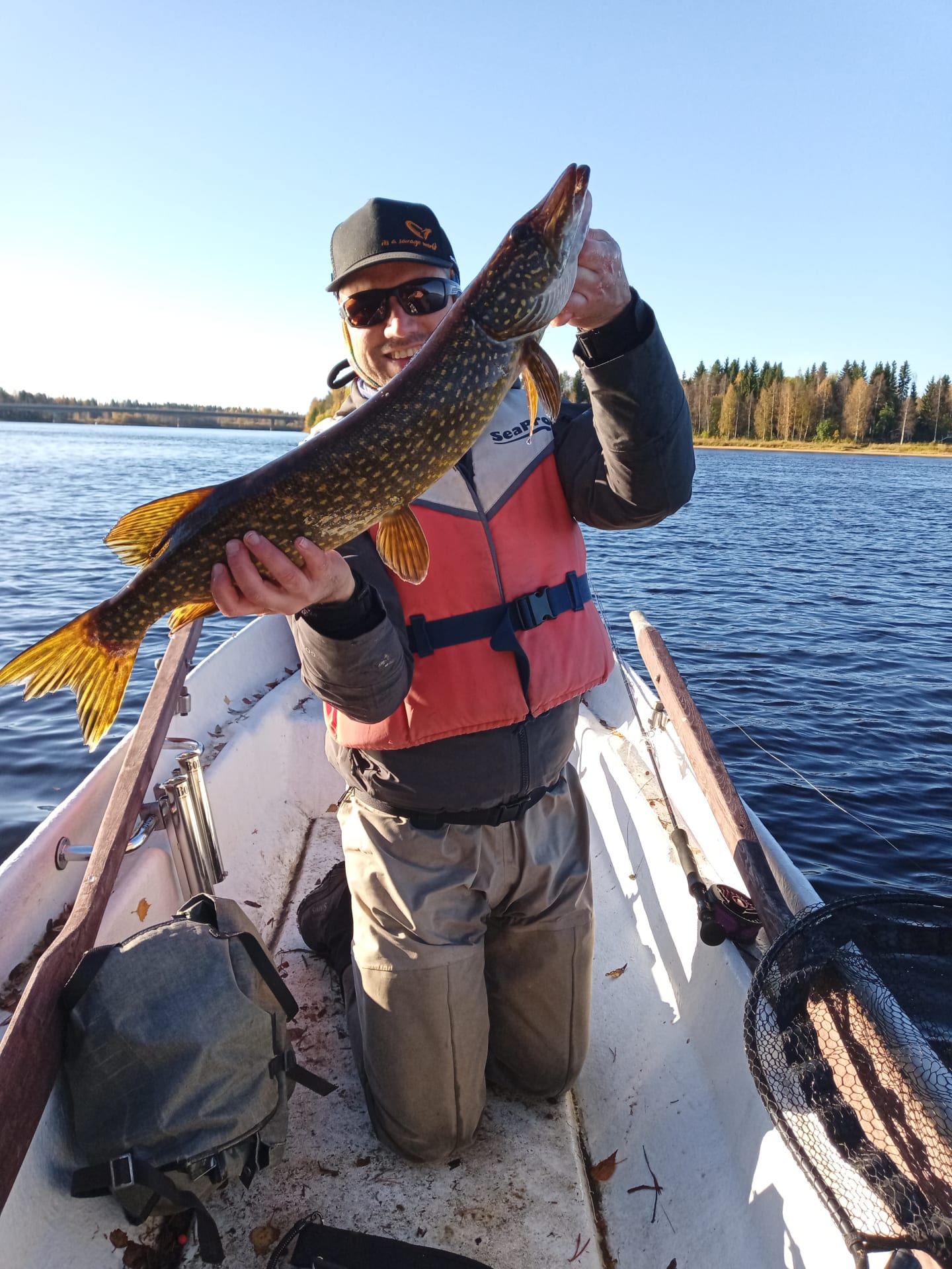 Starting of the fishing day..