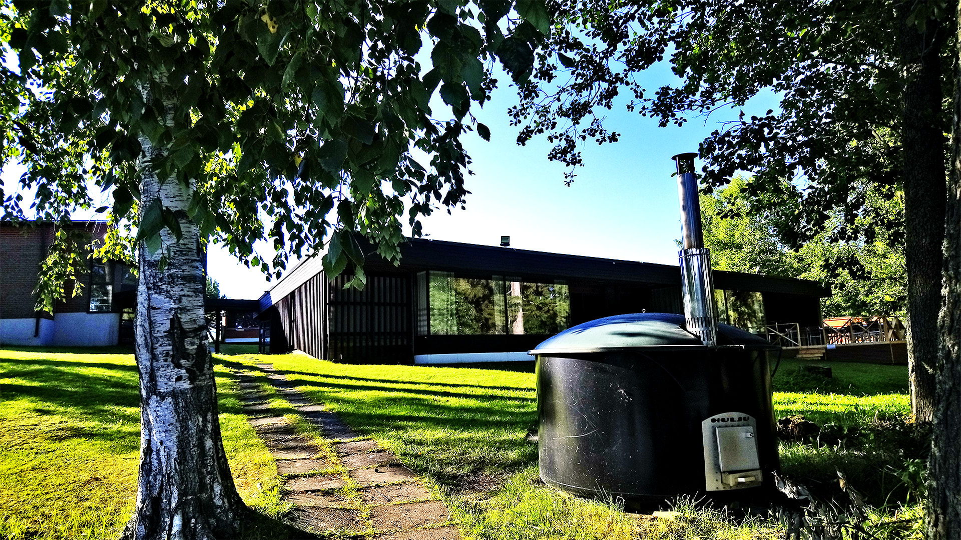 Hotel IsoValkeinen beach sauna