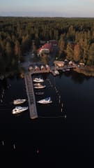 Öja Kalastajakylä ilmakuva.