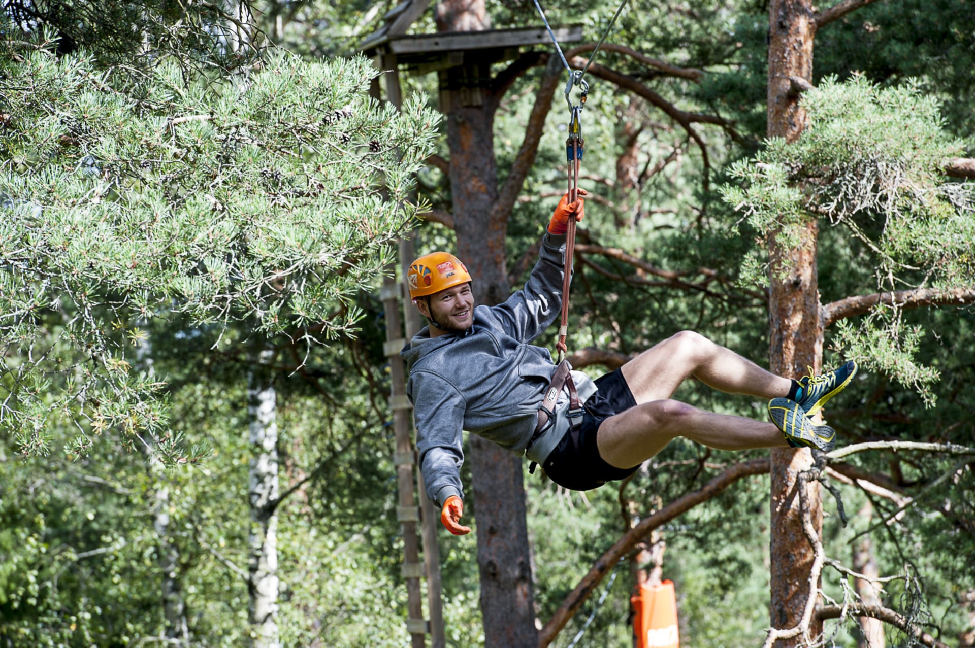 Flowpark cable sliding Flowpark cable sliding