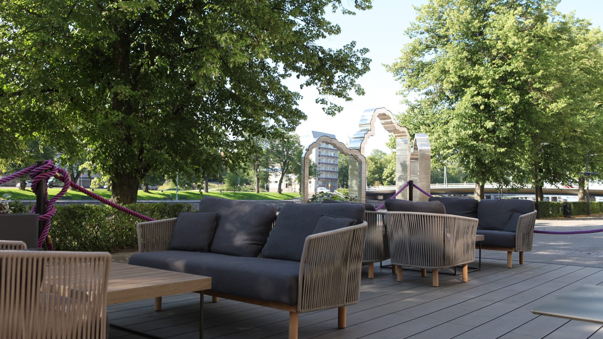 Radisson Blu Marina Palace Hotel Turku riverside terrace Radisson Blu Marina Palace Hotel Turku riverside terrace