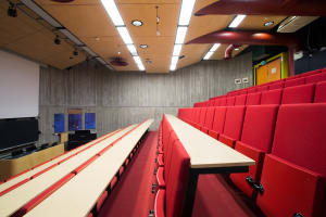 Hotel Linnasmäki's auditorium for 120 persons.