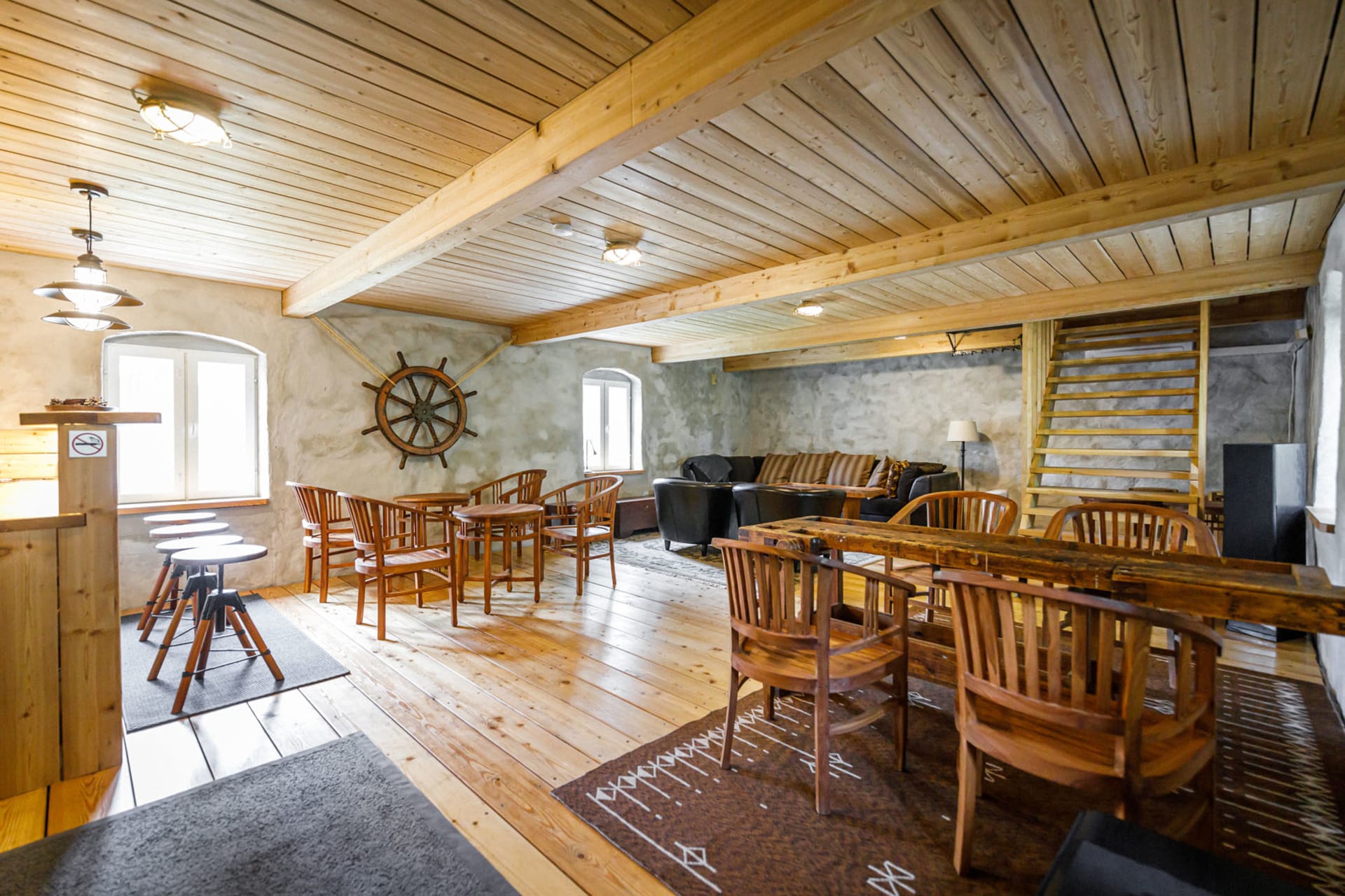 Inside Captain's bar Inside Captain's bar