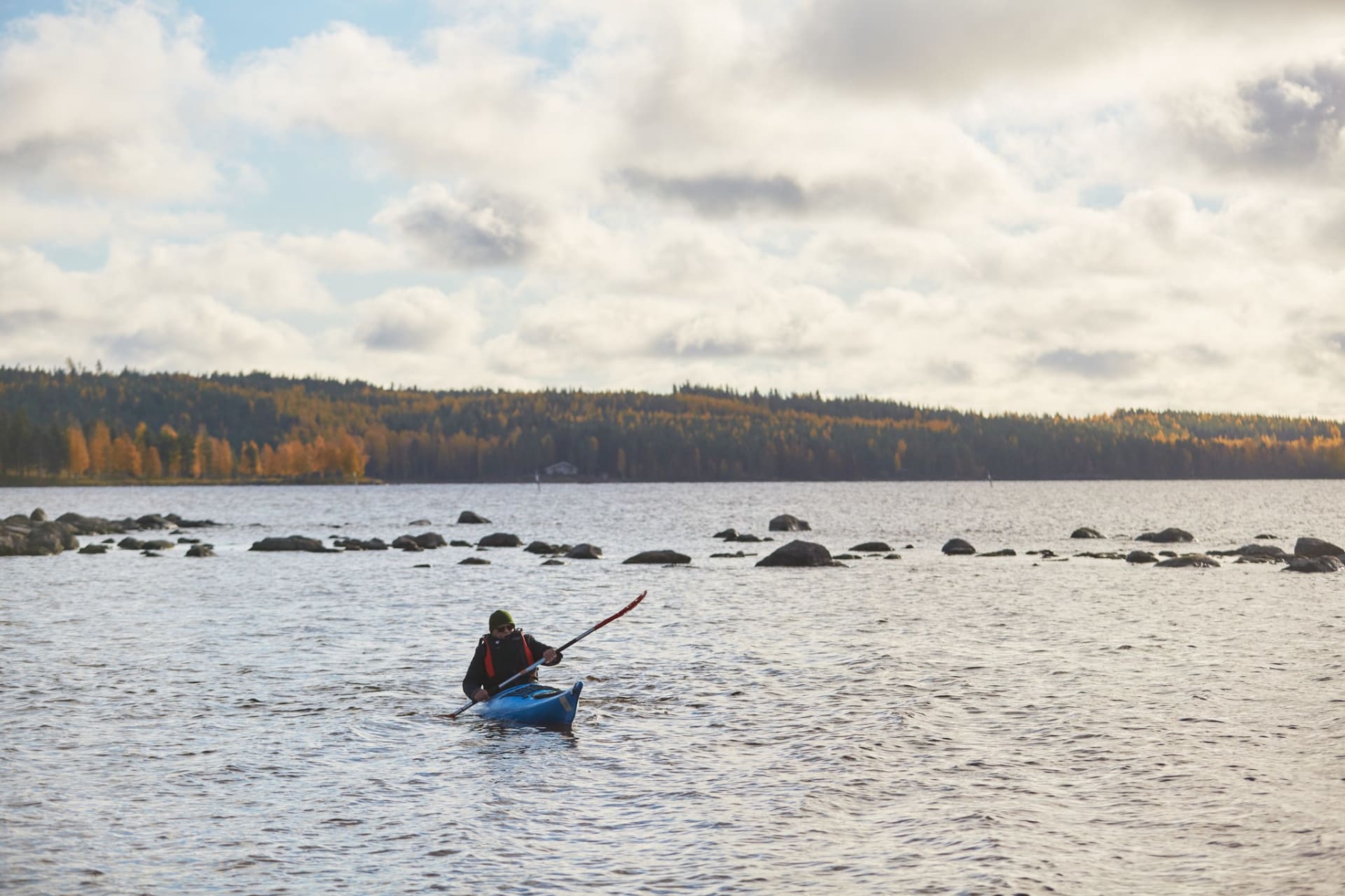 Kayaking Tour on lake Pielinen