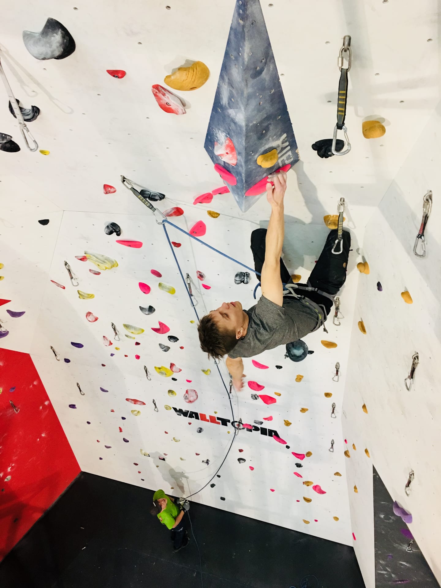 Lead climbing