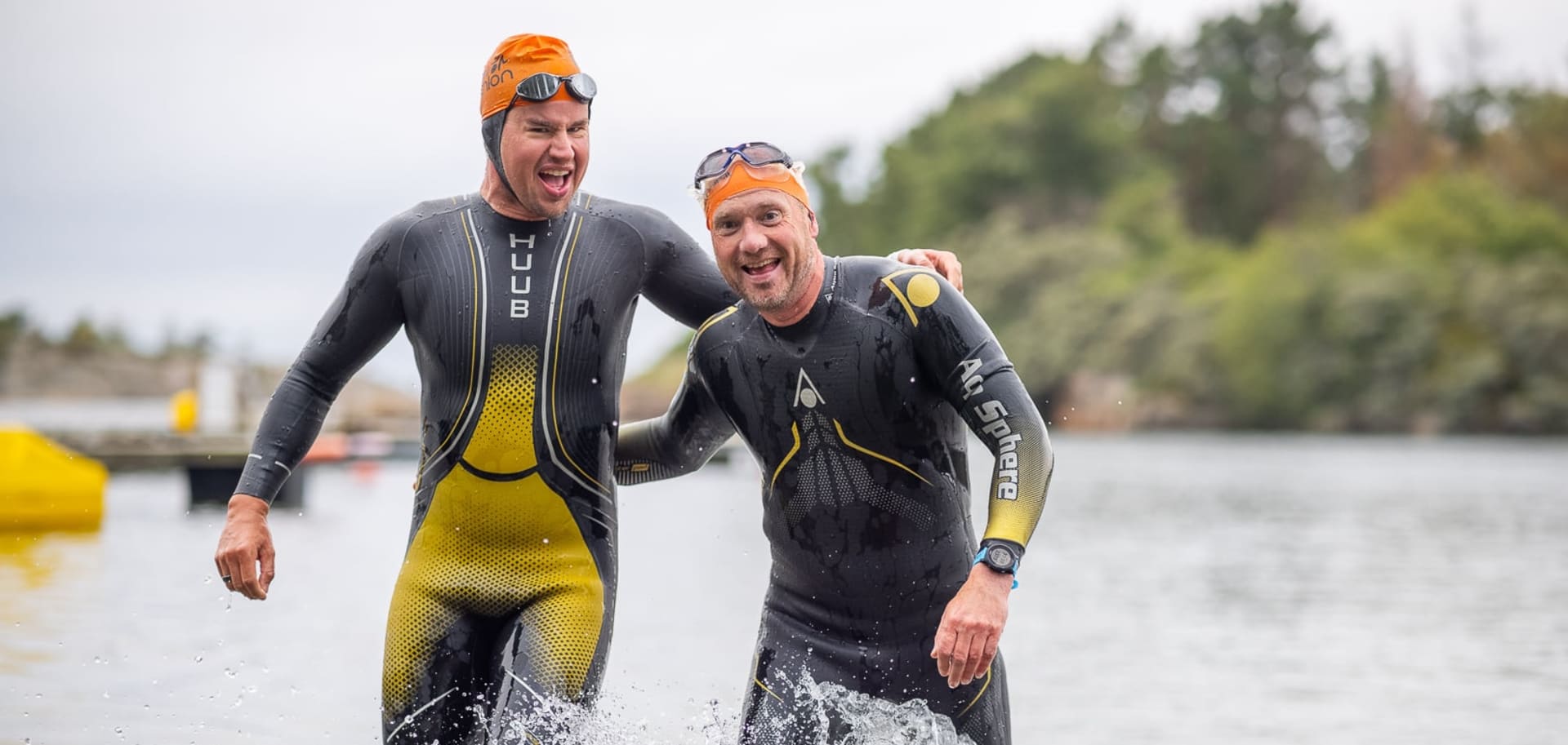 Käringsund Triathlon Happy out of the water