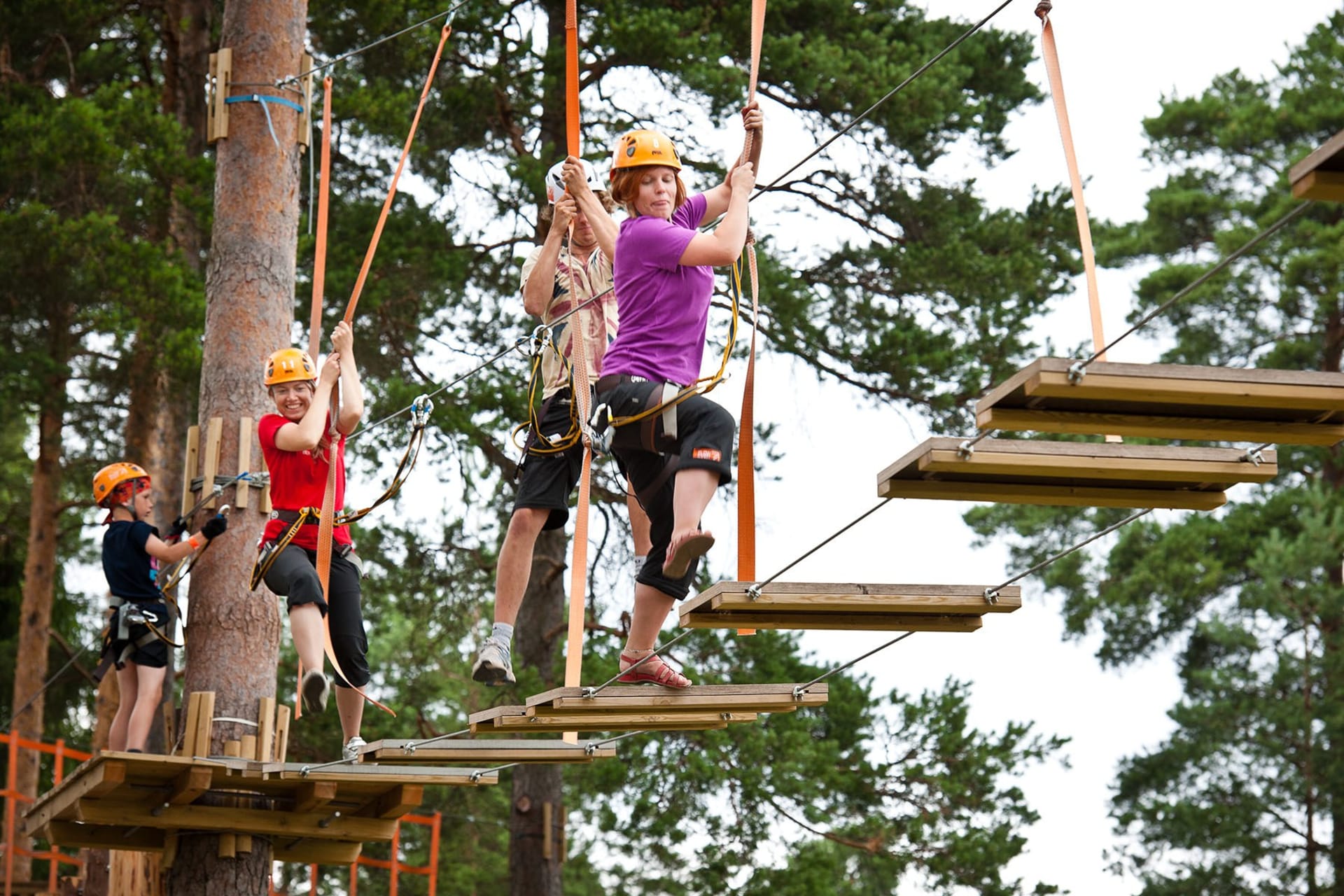 Adventure climbing.