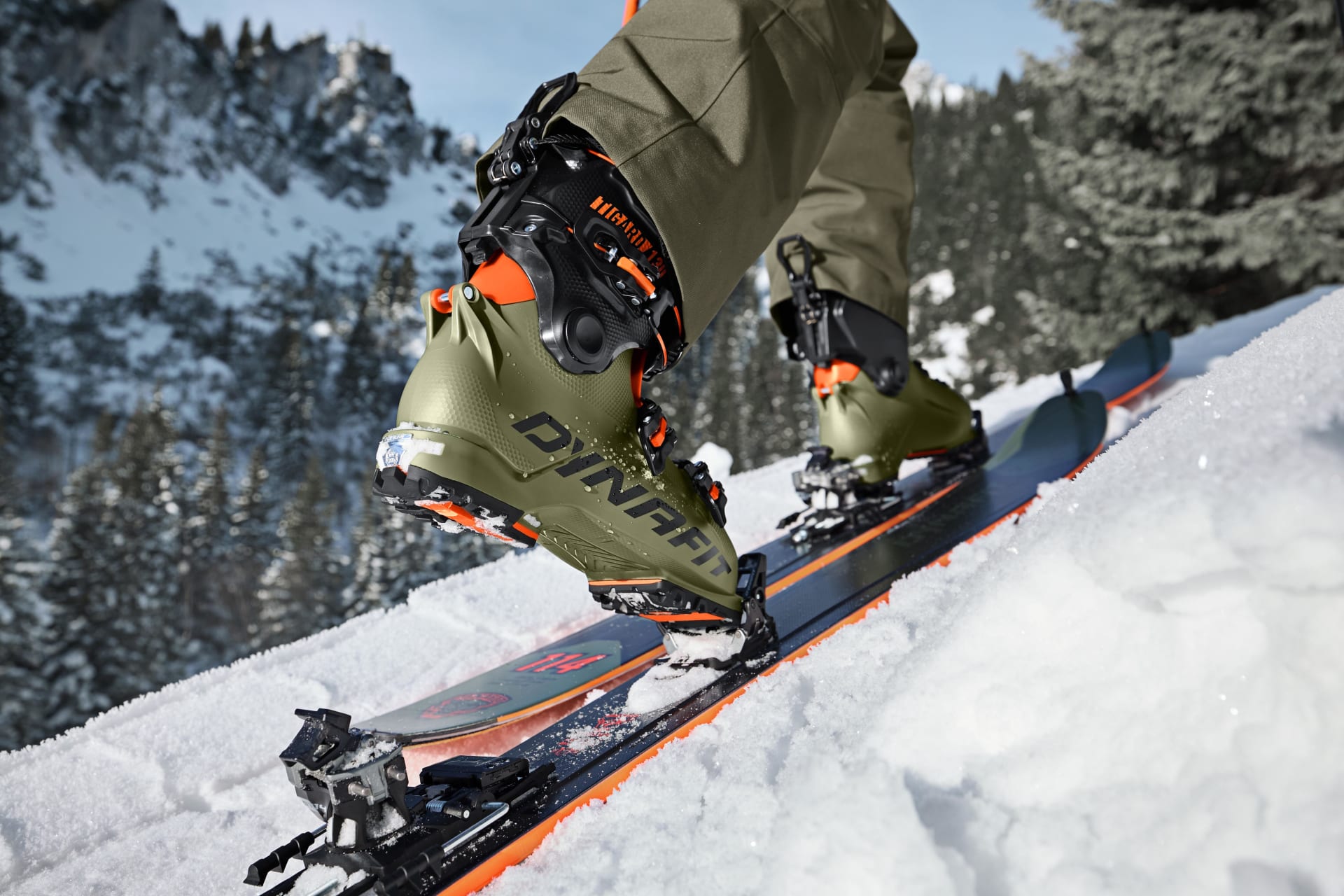 Ski testing in Pallas