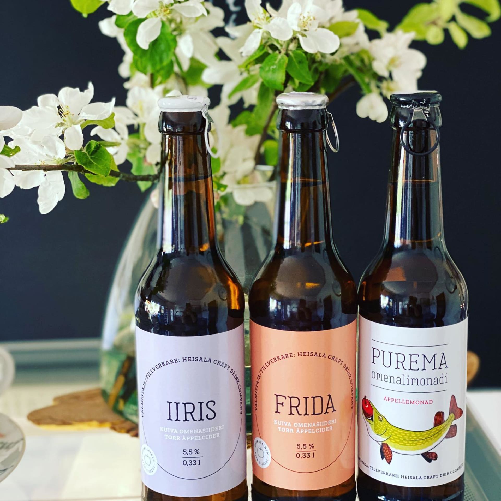 Local cider and apple lemonade Local cider and apple lemonade