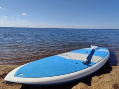 SUP board in the lake Pyhäjärvi säkylä