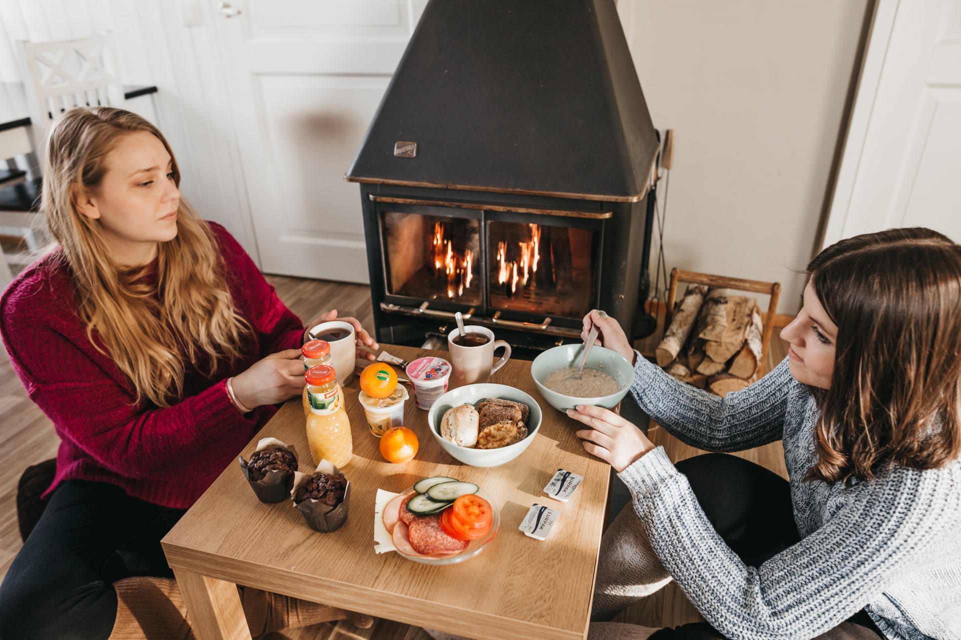 Aurora Cabin Breakfast