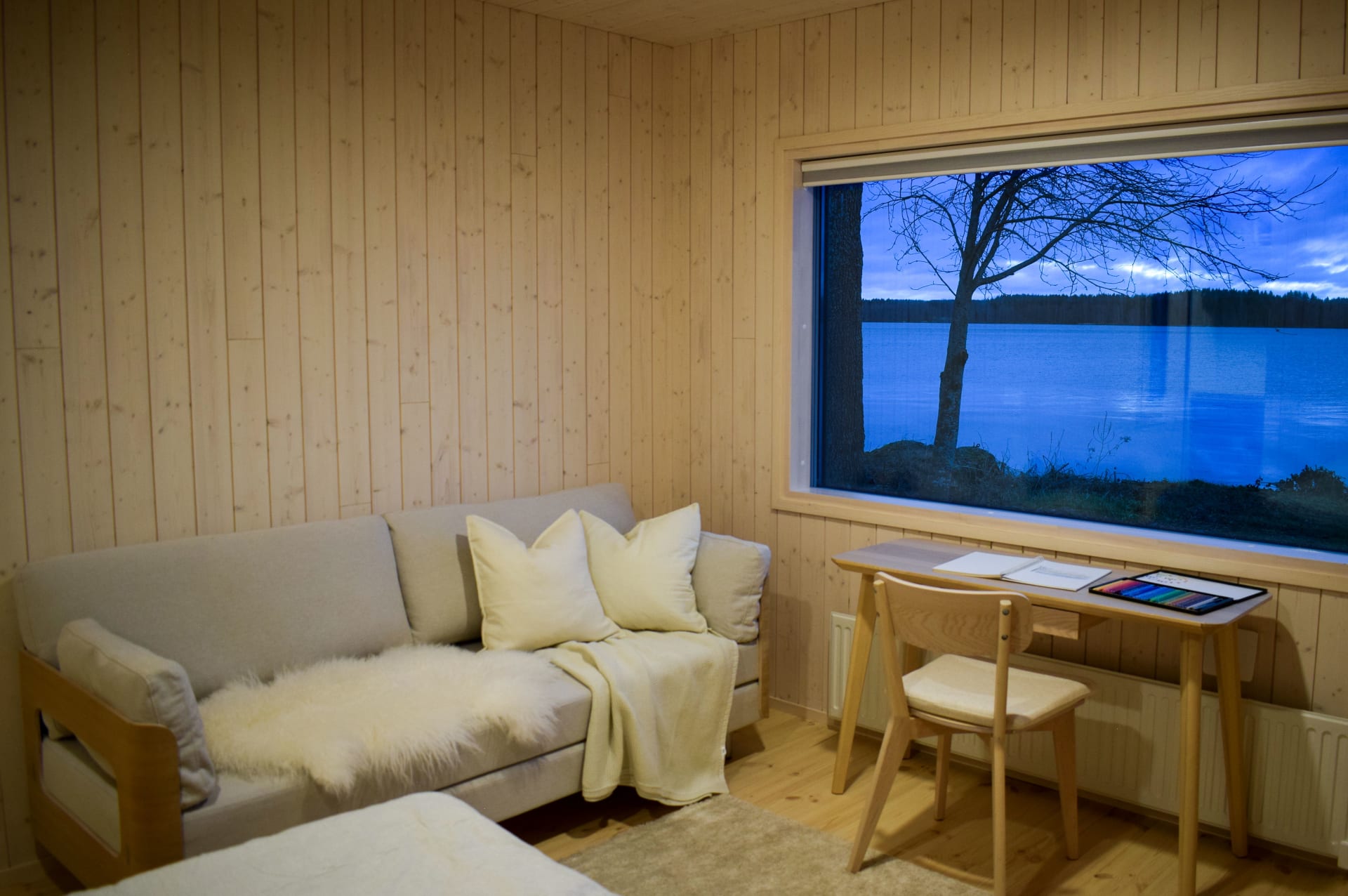 Järvimaisema mökistä