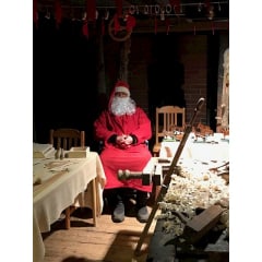 Santa is waiting for