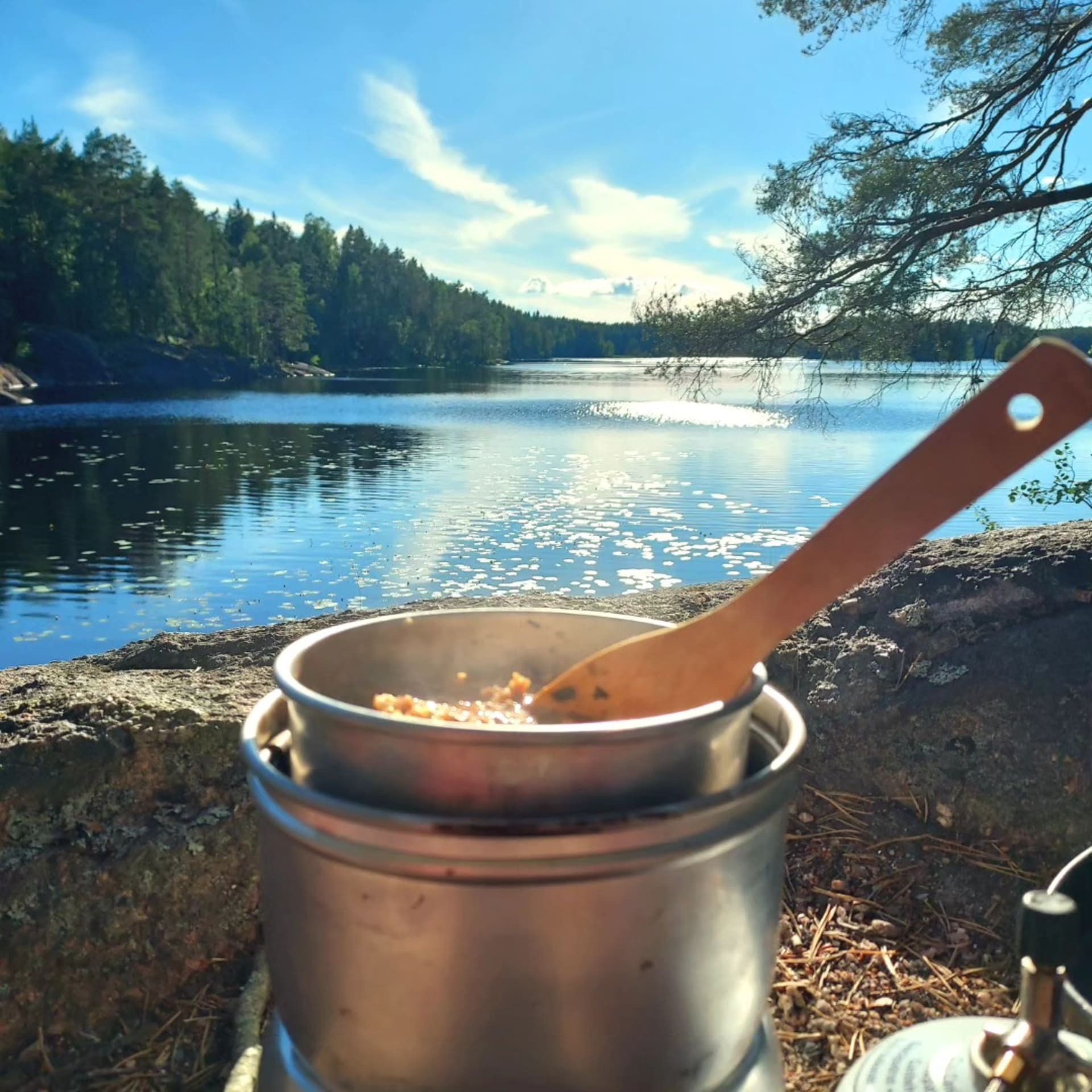 Outdoor cooking course