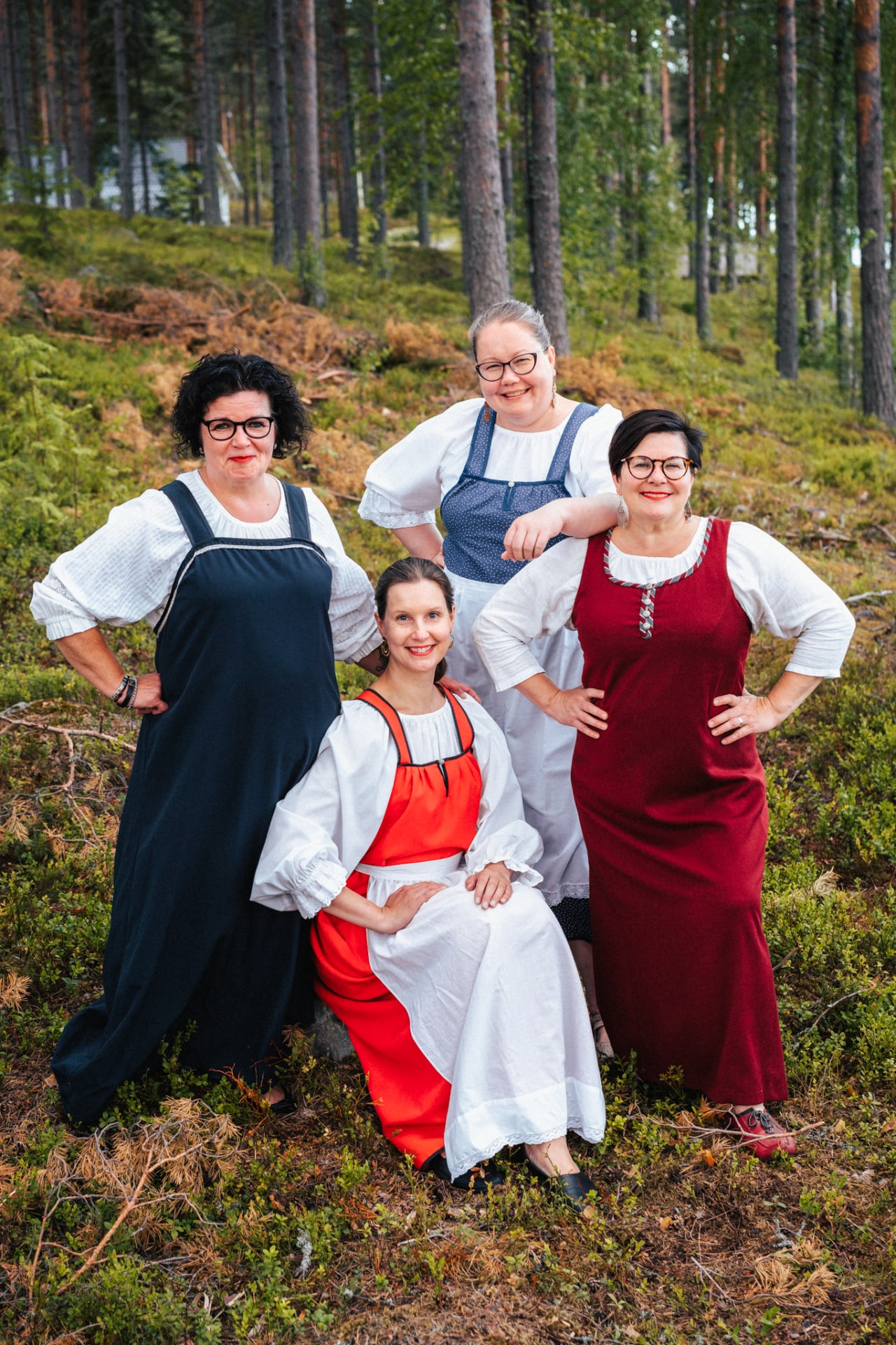 Welcoming hosts of Villa Ruusula, Lietsu Boutique Aparthotel and Valamo monastery