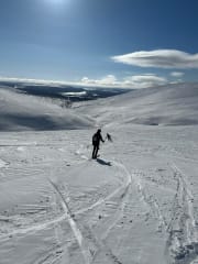 7 Keroa kavereiden kesken - ski touring -tapahtuma Pallaksella