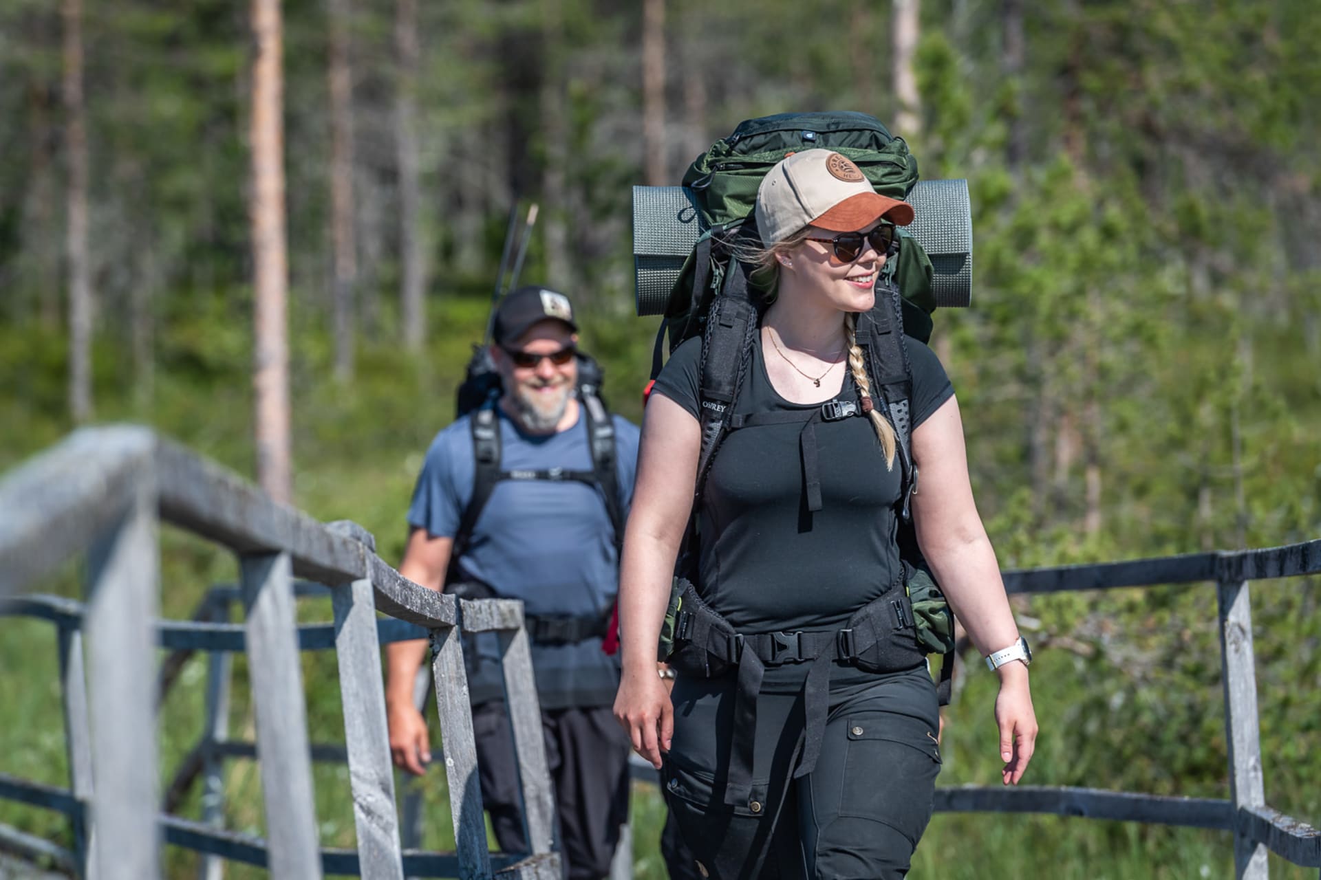 Three National Parks Summer Adventure in South Lapland - hiking day trip