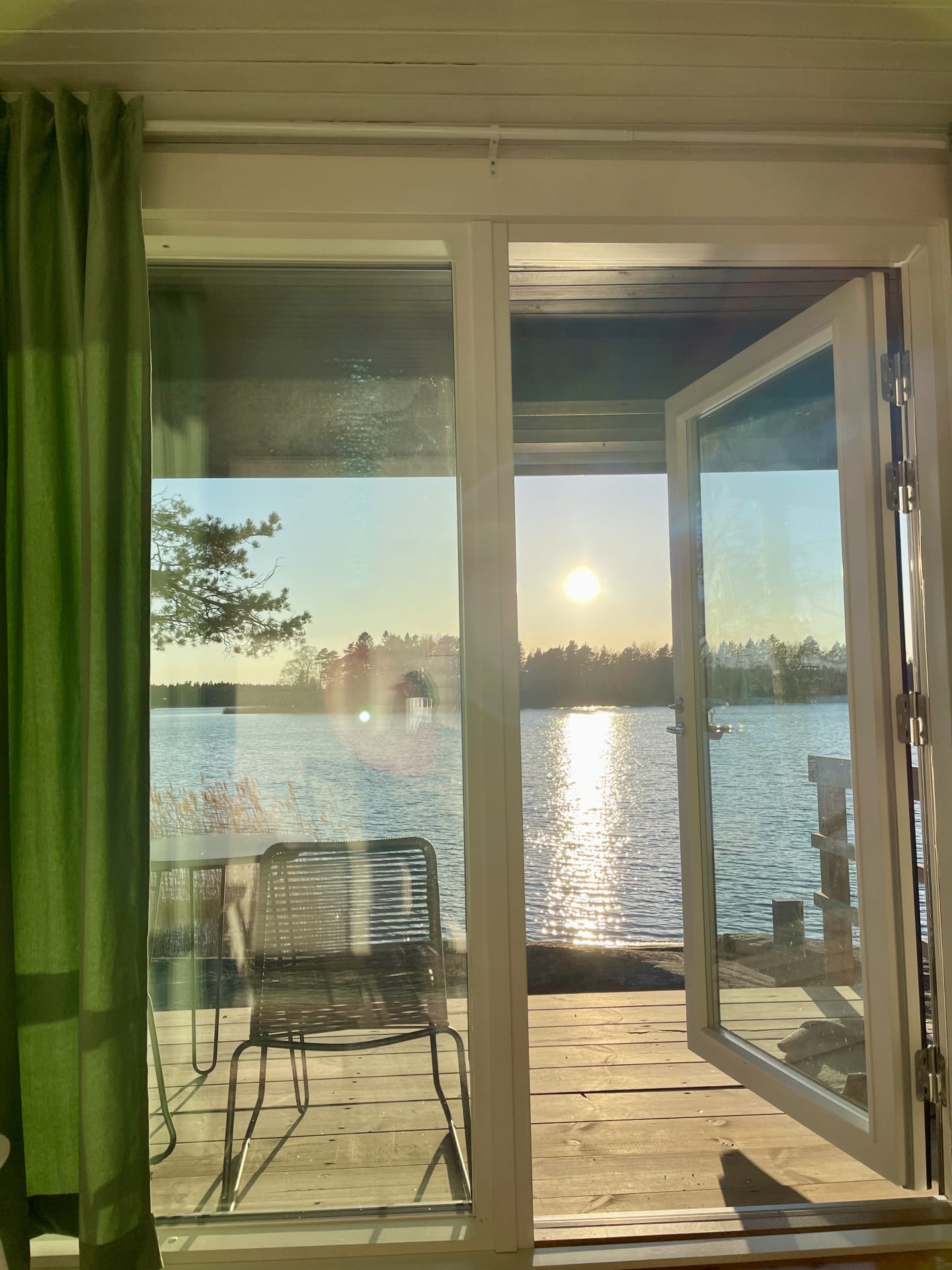 Saunakamarilta on upeat näkymät merelle Saunakamarilta on upeat näkymät merelle