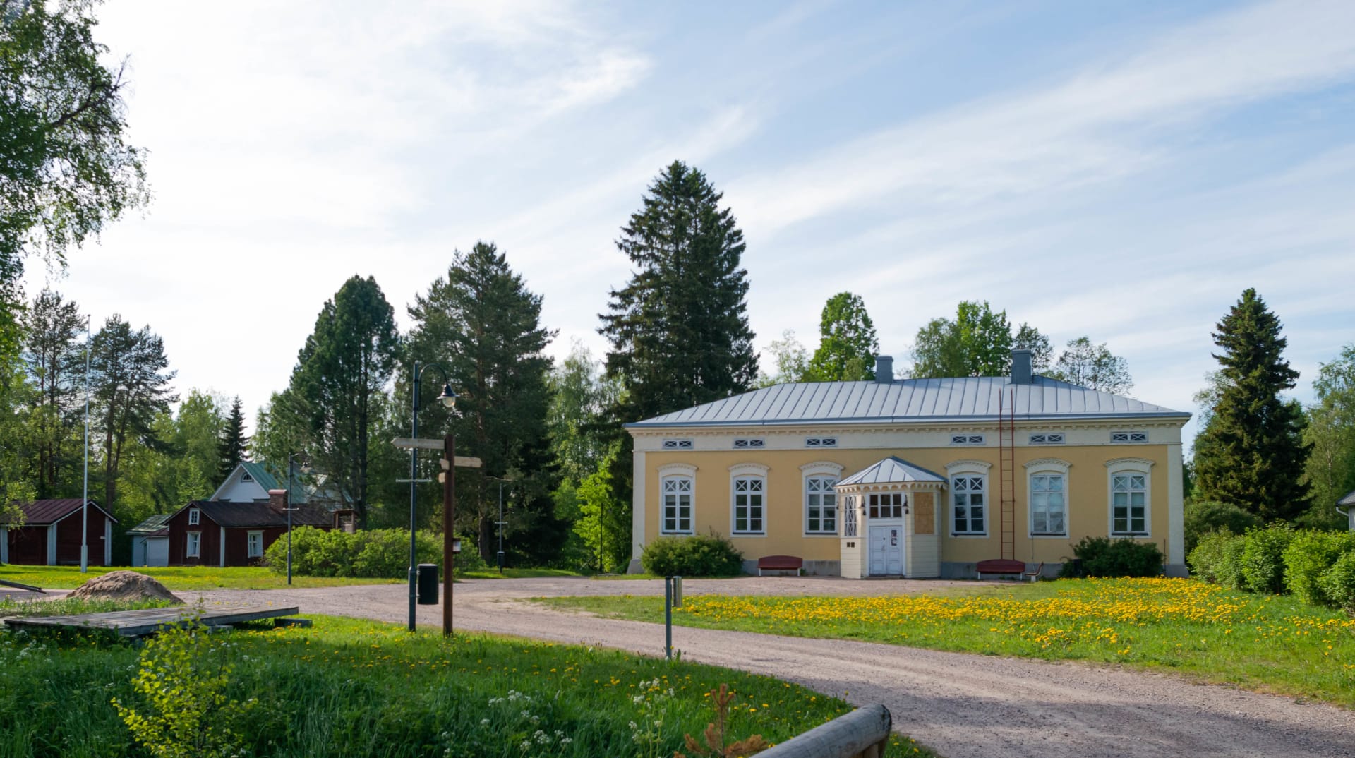 Vilho Lampi Museum building at summer.