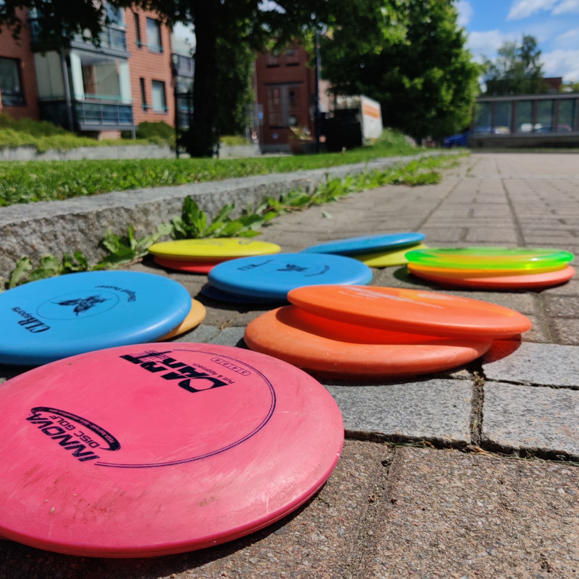 Frisbee golf discs