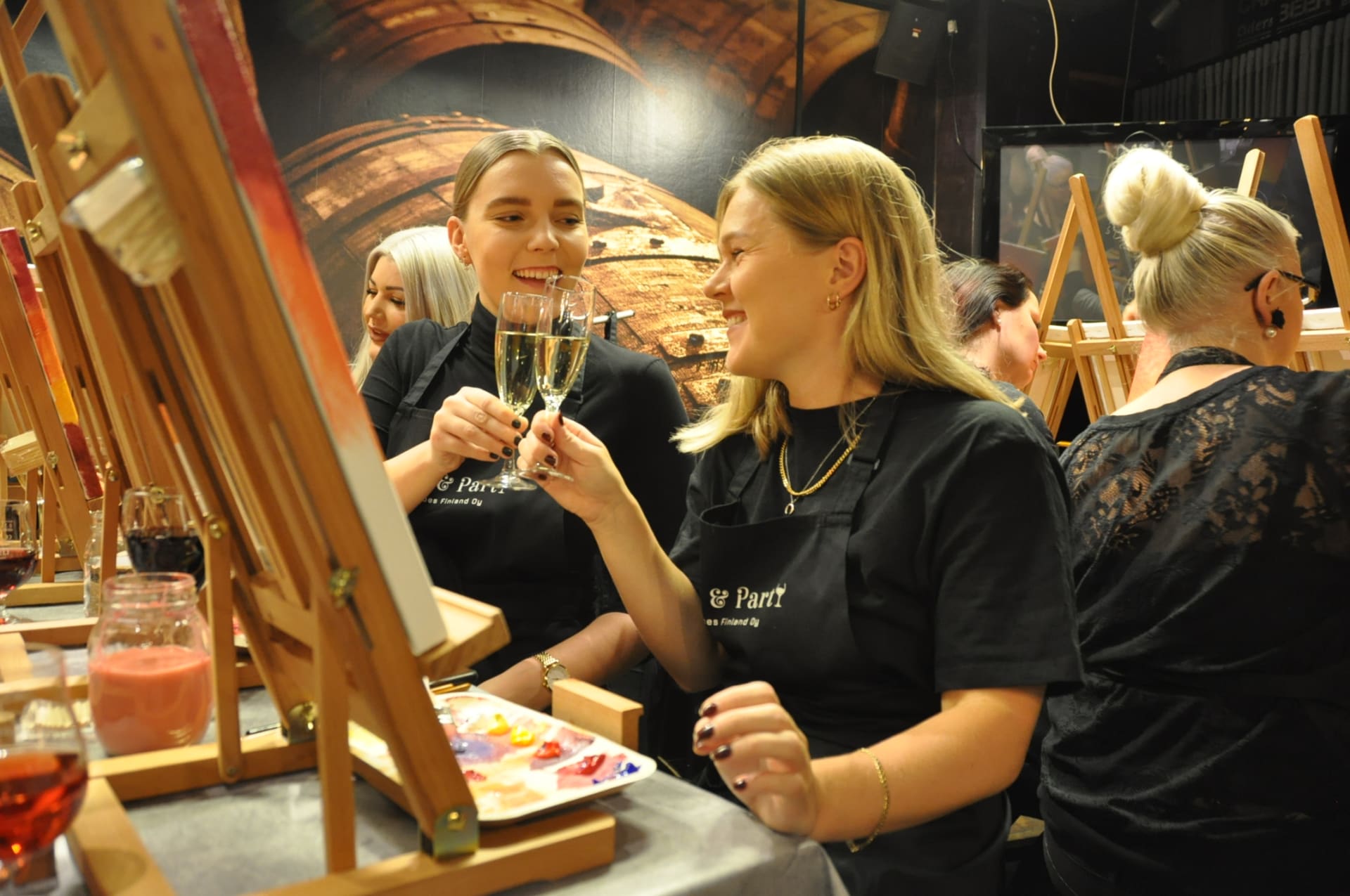 Paint&Party Helsinki Paint and Wine Events Visit Finland