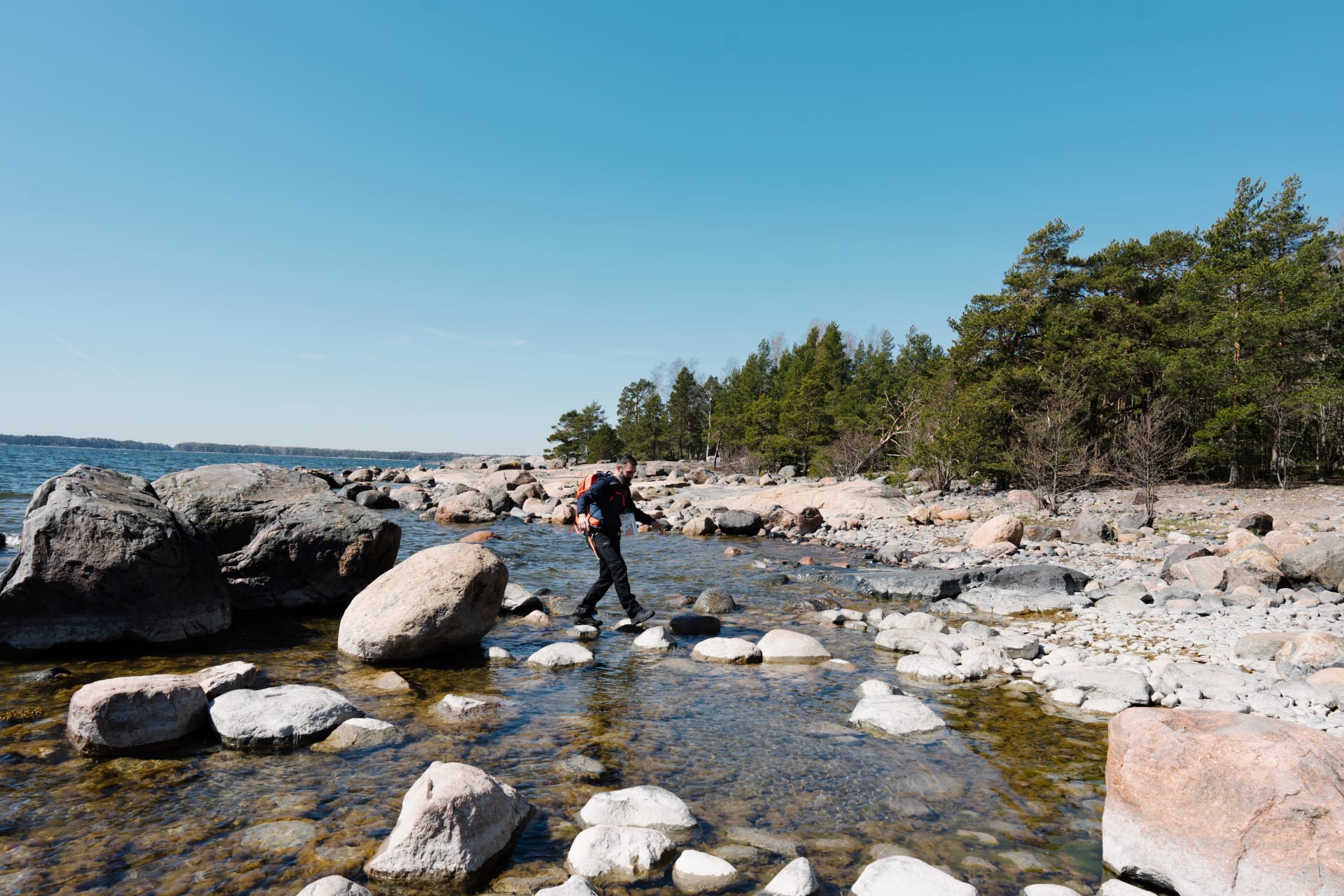 Fun on the rocks