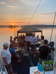 Kattoterassin tunnelmaa