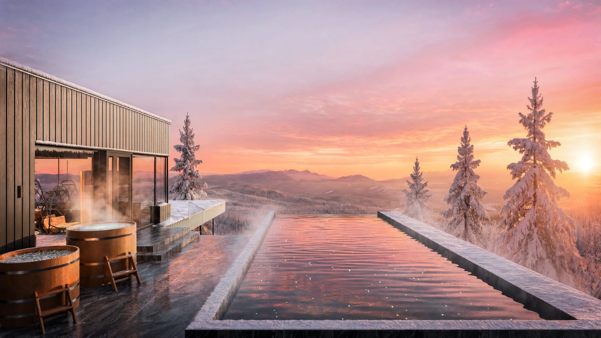 Spa Infinity Pool