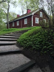 Mustio Manor´s hotel Little Cottage - charming rooms with fireplace