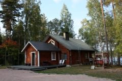 Alarannan mökki saapumissuunnasta