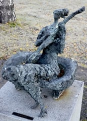 Kari Juva's sculpture 